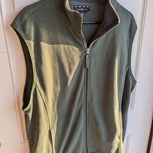 Green Fleece Vest